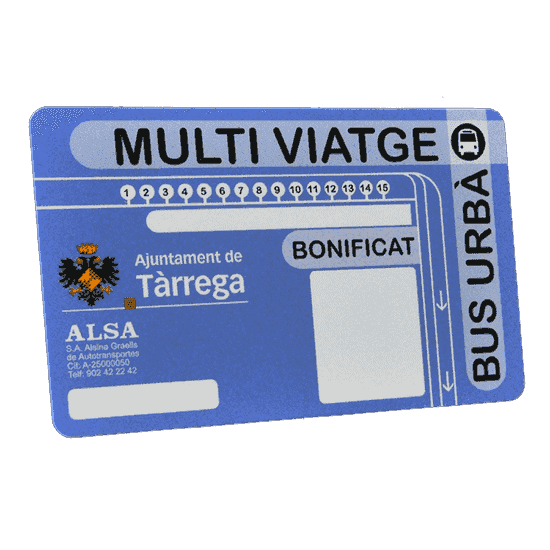 Tarjeta MIFARE Ultralight para ticket de transporte